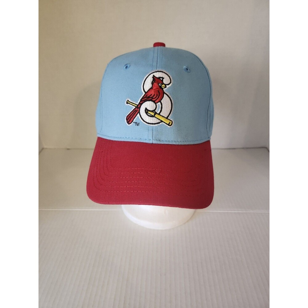 Springfield Cardinals Baseball Cap Minor League Unisex Red Blue Adjustable Hat